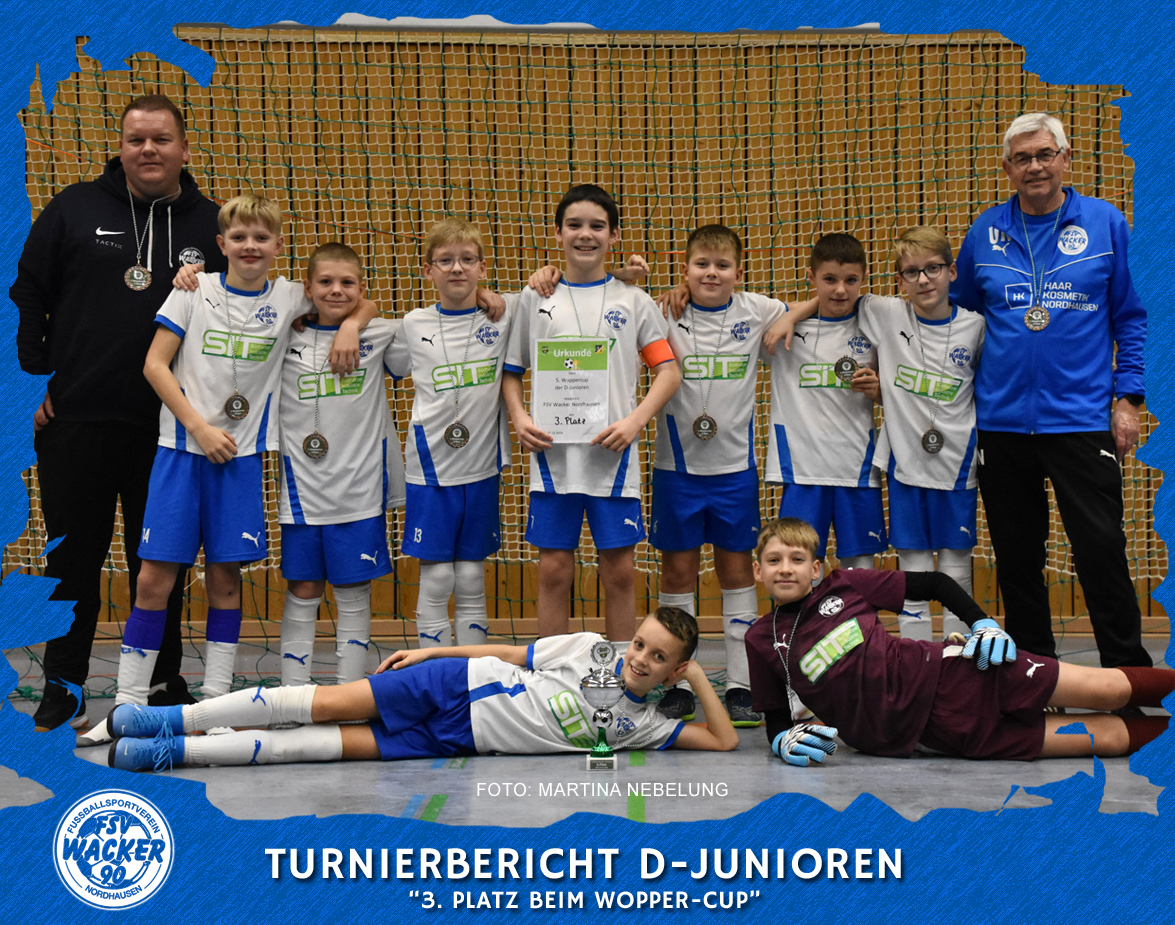 Nachwuchs: 3. Platz beim Wopper-Cup