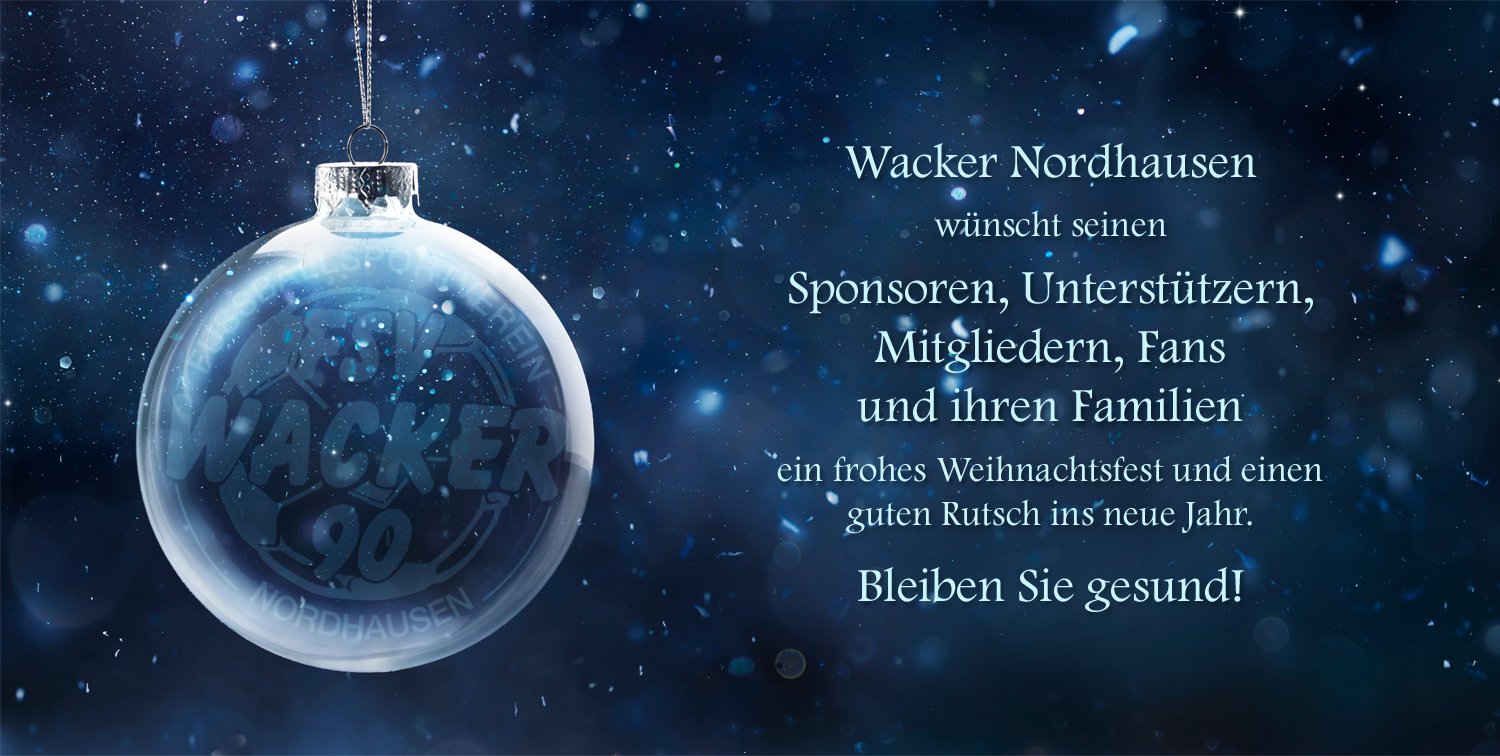 Verein: Frohe Weihnachten